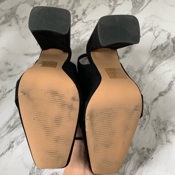 ASOS square toe sling backs - Picture 4 of 4